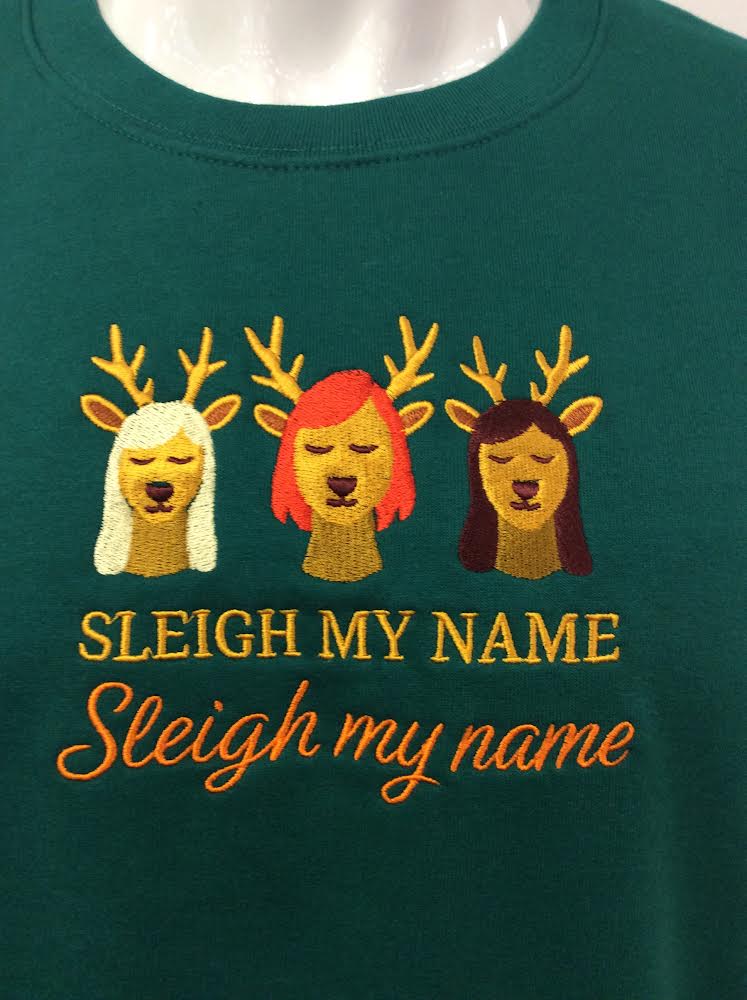 Sleigh My Name - Christmas Jumper